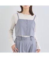 【アースミュージックアンドエコロジー/earth music&ecology】の前後2wayビスチェ 人気、トレンドファッション・服の通販 founy(ファニー) ファッション Fashion レディースファッション WOMEN アウター Coat Outerwear トップス・カットソー Tops/Tshirt ベスト/ジレ Gilets/Vests ビスチェ Bustier おすすめ Recommend コンパクト Compact ショート Short シンプル Simple セットアップ Set Up ダウン Down ツイル Twill トレンド Trend ビスチェ Bustier フォルム Form ベスト Vest ポケット Pocket ラップ Wrap 夏 Summer 春 Spring S/S・春夏 Ss・Spring/Summer |ID:prp329100004530883