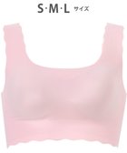 【ワコール/WACOAL】の【GOCOCi ゴコチ】 ノンワイヤーブラ ハーフトップ まるでつけていないような着ごこち フラット仕上げ ホックなし CGG535 /ワコール ロマンピンク|ID: prp329100004530906 ipo3291000000035915721