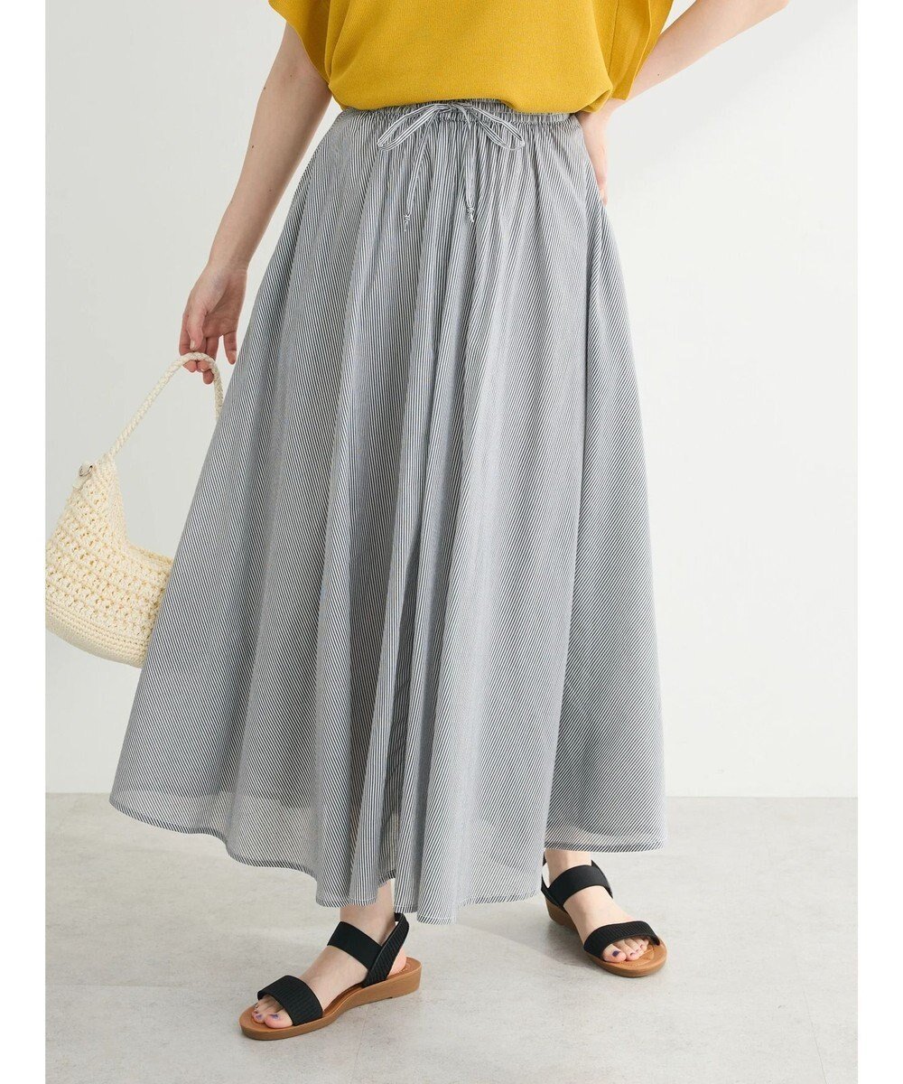 【グリーンパークス/Green Parks】のインド綿 アソートボイルギャザースカート インテリア・キッズ・メンズ・レディースファッション・服の通販 founy(ファニー) ファッション Fashion レディースファッション Fashion for Women スカート Skirts インド Indian Textile ギャザー Gathered, Ruffled フレア Flare, Flared ポケット Pocket, Pocket Detail 夏 Summer 春 Spring S/S・春夏 SS, Spring/Summer, Warm Season Stripe|ID: prp329100004530925 ipo3291000000034249801