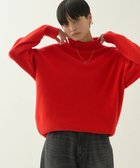 【アメリカンホリック/AMERICAN HOLIC】のブラッシュヤーンタートルネックニットプルオーバー Red|ID: prp329100004530937 ipo3291000000032031494