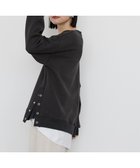 【アメリカンホリック/AMERICAN HOLIC】のサイドドットボタンポンチプルオーバー Charcoal Gray|ID: prp329100004530963 ipo3291000000032031612