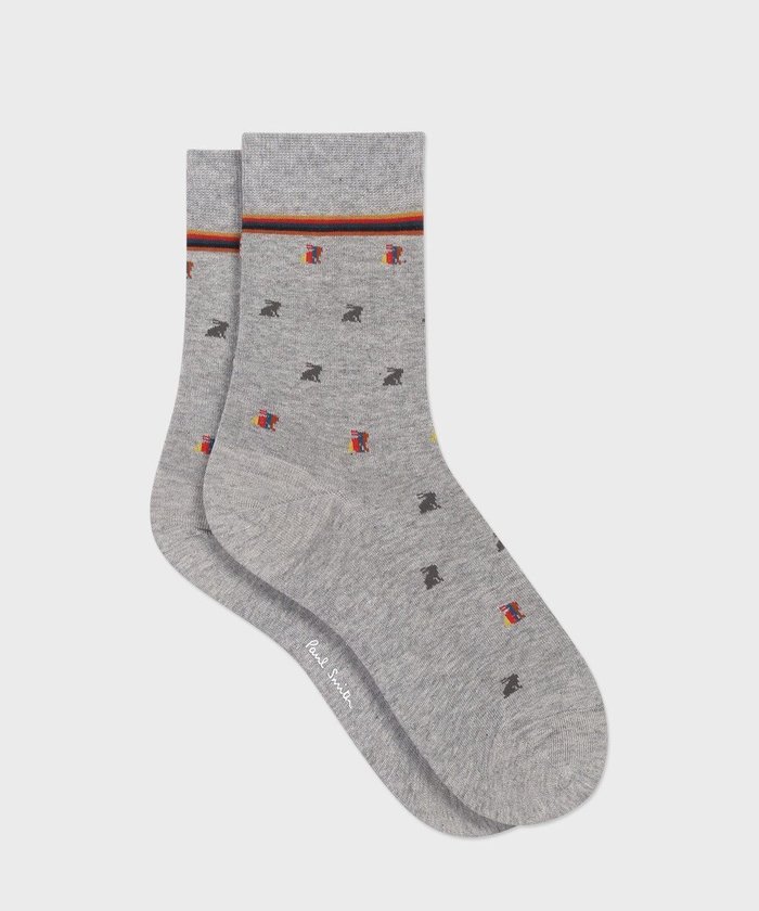 【ポール スミス/Paul Smith】のアーティストストライプラビット ソックス インテリア・キッズ・メンズ・レディースファッション・服の通販 founy(ファニー) https://founy.com/ ファッション Fashion レディースファッション WOMEN ソックス Socks レッグウェア Legwear おすすめ Recommend ギフト プレゼント Gift Present ソックス Socks |ID: prp329100004531016 ipo3291000000032031814