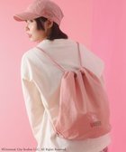 【グリーンパークス/Green Parks】のWICKED アイコン刺繍ナップサック Pink|ID: prp329100004531018 ipo3291000000032031824