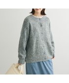 【グリーンパークス/Green Parks】の2WAYメランジMIXニットプルオーバー Navy|ID: prp329100004531079 ipo3291000000032032097