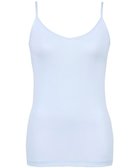 【ウィング/Wing】のインナー 【綿の贅沢オーガニック】 オーガニックコットン混素材 薄くて軽い キャミソール EL1056 ウイング/ワコール サックス|ID: prp329100004531084 ipo3291000000034515534