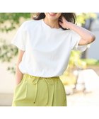 【エニィファム/any FAM】の【UVケア/接触冷感】プレミアムベーシック半袖Tシャツ オフ|ID: prp329100004531109 ipo3291000000032032218