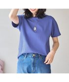 【エニィファム/any FAM】の【UVケア/接触冷感】プレミアムベーシック半袖Tシャツ ブルー|ID: prp329100004531109 ipo3291000000032032226