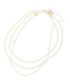 【イェッカ ヴェッカ/YECCA VECCA】の【2点SET】パールチェーン2連ネックレス Gold|ID: prp329100004531149 ipo3291000000032032402