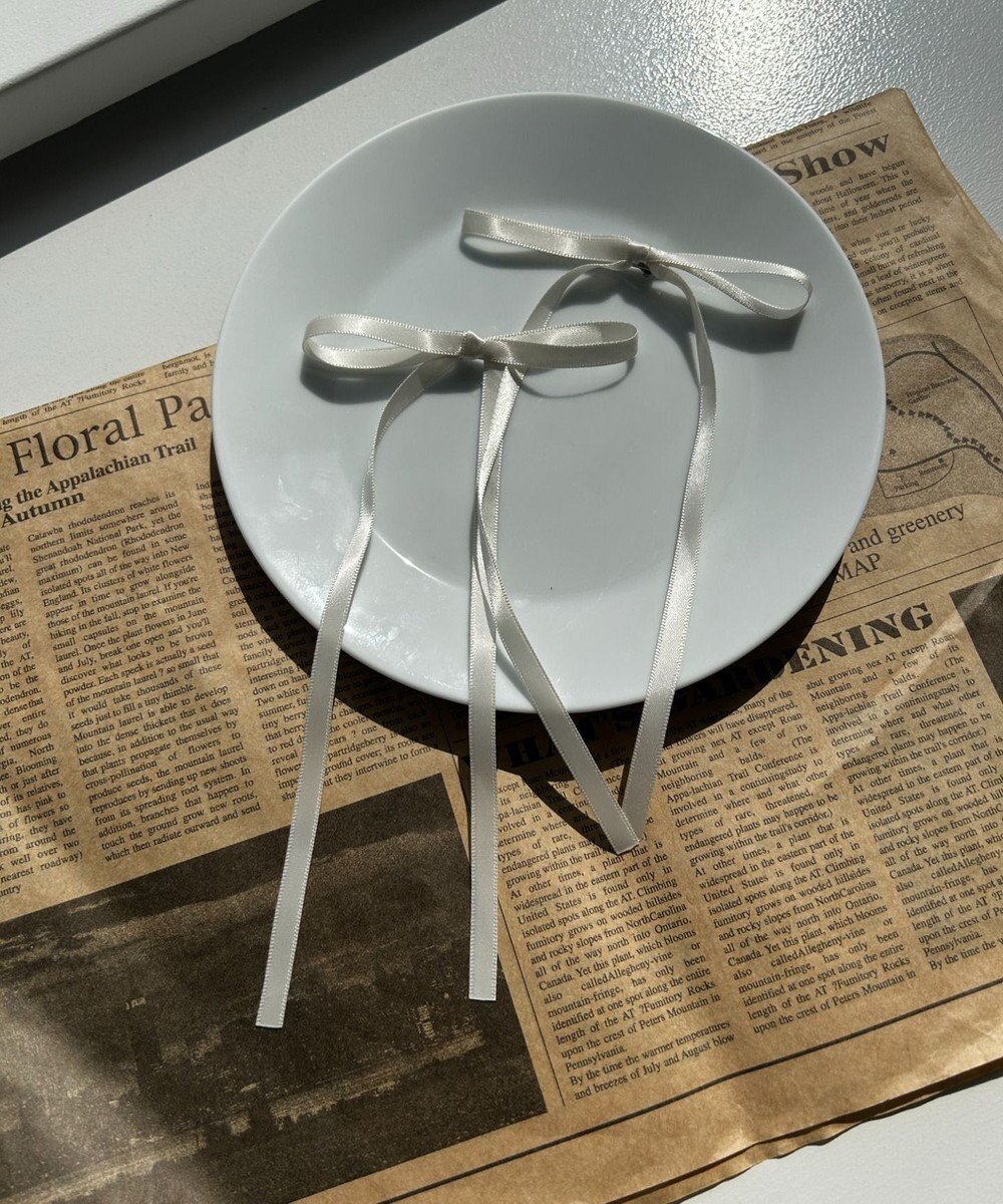 【ウィゴー/WEGO】のL2Pロングリボンヘアクリップ インテリア・キッズ・メンズ・レディースファッション・服の通販 founy(ファニー) 　ファッション　Fashion　レディースファッション　Fashion for Women　シュシュ&ヘアアクセ/ヘアアレンジ　Scrunchies & Hair Accessories　おすすめ　Recommended / Our Picks　アクセサリー　Fashion Accessories　スマホ　Smartphone, Mobile Device　ハーフ　Half, Half-Length　オフホワイト|ID: prp329100004531173 ipo3291000000034991626