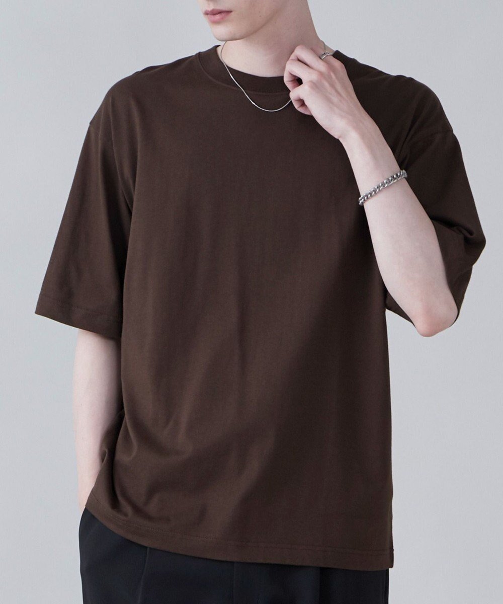 【ウィゴー/WEGO】の【ユニセックス着用ITEM/綿100%/XSSMLサイズ展開】リラックスフィットコットンT インテリア・キッズ・メンズ・レディースファッション・服の通販 founy(ファニー) 　ファッション　Fashion　レディースファッション　Fashion for Women　トップス・カットソー　Cut & Sew Tops　シャツ・ブラウス・オフィスカジュアル　Elegant Blouses & Button-Ups　ロングTシャツ・Tシャツ　Longline T-Shirts & Tees　カットソー・ベーシックTシャツ　Cut-and-Sewn Tops / Stretch Tees & Basics　春　Spring　カットソー　Cut and Sewn Top　シンプル　Simple, Minimal　スマホ　Smartphone, Mobile Device　定番　Standard, Basic Item　フィット　Fit, Slim Fit　半袖　Short Sleeve, Half Sleeve　無地　Plain, Solid Color　S/S・春夏　SS, Spring/Summer, Warm Season　再入荷　Restock / Back in Stock　夏　Summer　ダークブラウン|ID: prp329100004531198 ipo3291000000032769742