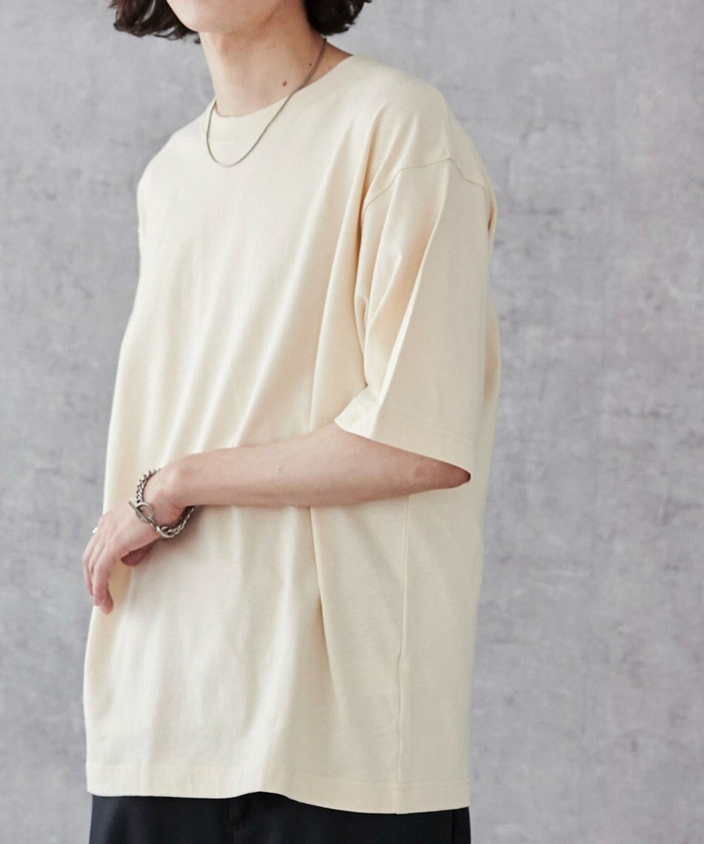 【ウィゴー/WEGO】の【ユニセックス着用ITEM/綿100%/XSSMLサイズ展開】リラックスフィットコットンT インテリア・キッズ・メンズ・レディースファッション・服の通販 founy(ファニー) 　ファッション　Fashion　レディースファッション　Fashion for Women　トップス・カットソー　Cut & Sew Tops　シャツ・ブラウス・オフィスカジュアル　Elegant Blouses & Button-Ups　ロングTシャツ・Tシャツ　Longline T-Shirts & Tees　カットソー・ベーシックTシャツ　Cut-and-Sewn Tops / Stretch Tees & Basics　春　Spring　カットソー　Cut and Sewn Top　シンプル　Simple, Minimal　スマホ　Smartphone, Mobile Device　定番　Standard, Basic Item　フィット　Fit, Slim Fit　半袖　Short Sleeve, Half Sleeve　無地　Plain, Solid Color　S/S・春夏　SS, Spring/Summer, Warm Season　再入荷　Restock / Back in Stock　夏　Summer　ライトベージュ|ID: prp329100004531198 ipo3291000000032769745