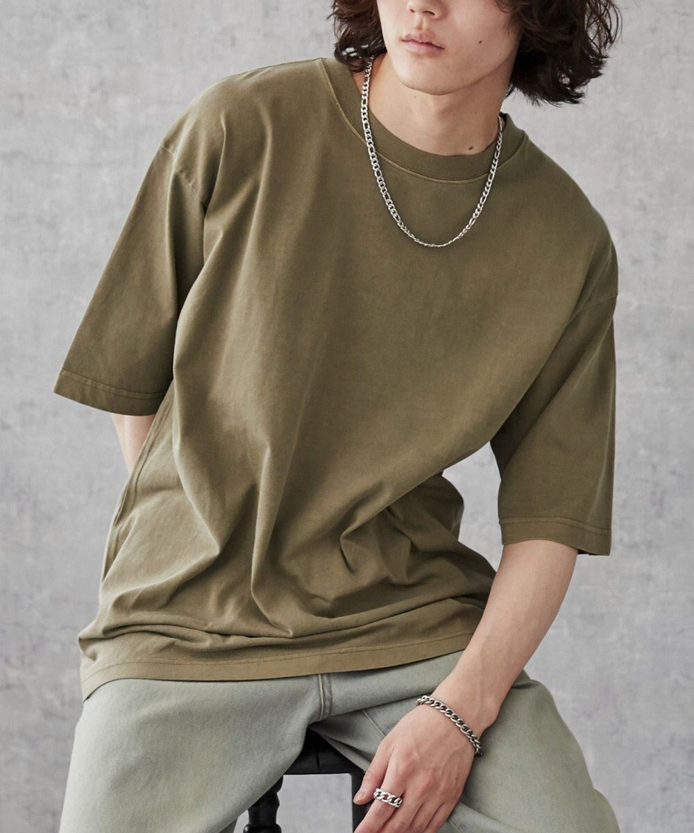 【ウィゴー/WEGO】の【ユニセックス着用ITEM/綿100%/XSSMLサイズ展開】リラックスフィットコットンT インテリア・キッズ・メンズ・レディースファッション・服の通販 founy(ファニー) 　ファッション　Fashion　レディースファッション　Fashion for Women　トップス・カットソー　Cut & Sew Tops　シャツ・ブラウス・オフィスカジュアル　Elegant Blouses & Button-Ups　ロングTシャツ・Tシャツ　Longline T-Shirts & Tees　カットソー・ベーシックTシャツ　Cut-and-Sewn Tops / Stretch Tees & Basics　春　Spring　カットソー　Cut and Sewn Top　シンプル　Simple, Minimal　スマホ　Smartphone, Mobile Device　定番　Standard, Basic Item　フィット　Fit, Slim Fit　半袖　Short Sleeve, Half Sleeve　無地　Plain, Solid Color　S/S・春夏　SS, Spring/Summer, Warm Season　再入荷　Restock / Back in Stock　夏　Summer　カーキ|ID: prp329100004531198 ipo3291000000032769746