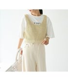 【クラフトスタンダードブティック/CRAFT STANDARD BOUTIQUE】のワッフル編み短丈ニットベスト 人気、トレンドファッション・服の通販 founy(ファニー) ファッション Fashion レディースファッション WOMEN アウター Coat Outerwear トップス・カットソー Tops/Tshirt ニット Knit Tops ベスト/ジレ Gilets/Vests 2024年 2024 2024-2025秋冬・A/W Aw/Autumn/Winter/Fw/Fall/2024-2025 ショート Short シンプル Simple トレンド Trend フォルム Form ベスト Vest ポケット Pocket ワッフル Waffle A/W・秋冬 Aw・Autumn/Winter・Fw・Fall-Winter thumbnail Ivory|ID: prp329100004531211 ipo3291000000032032659