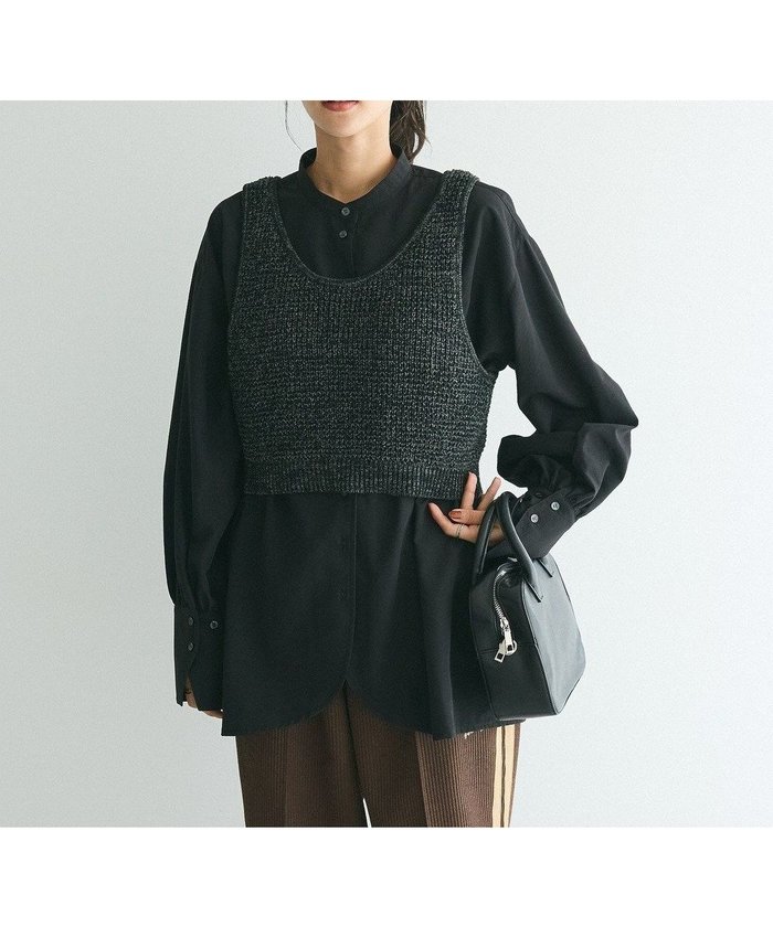 【クラフトスタンダードブティック/CRAFT STANDARD BOUTIQUE】のワッフル編み短丈ニットベスト インテリア・キッズ・メンズ・レディースファッション・服の通販 founy(ファニー) https://founy.com/ ファッション Fashion レディースファッション Fashion for Women アウター Coat / Outerwear Collection トップス・カットソー Cut & Sew Tops ニット Knit Tops & Sweaters ベスト&ジレ / 重ね着スタイル Vests & Gilets 2024年 2024 2024-2025秋冬・A/W Autumn/Winter 2024–25 AW24–25 ショート Short, Short Length シンプル Simple, Minimal トレンド Trend, Trending Now フォルム Silhouette, Form ベスト Vest, Waistcoat ポケット Pocket, Pocket Detail ワッフル Waffle, Waffle Knit A/W・秋冬 Autumn/Winter |ID: prp329100004531211 ipo3291000000032466407