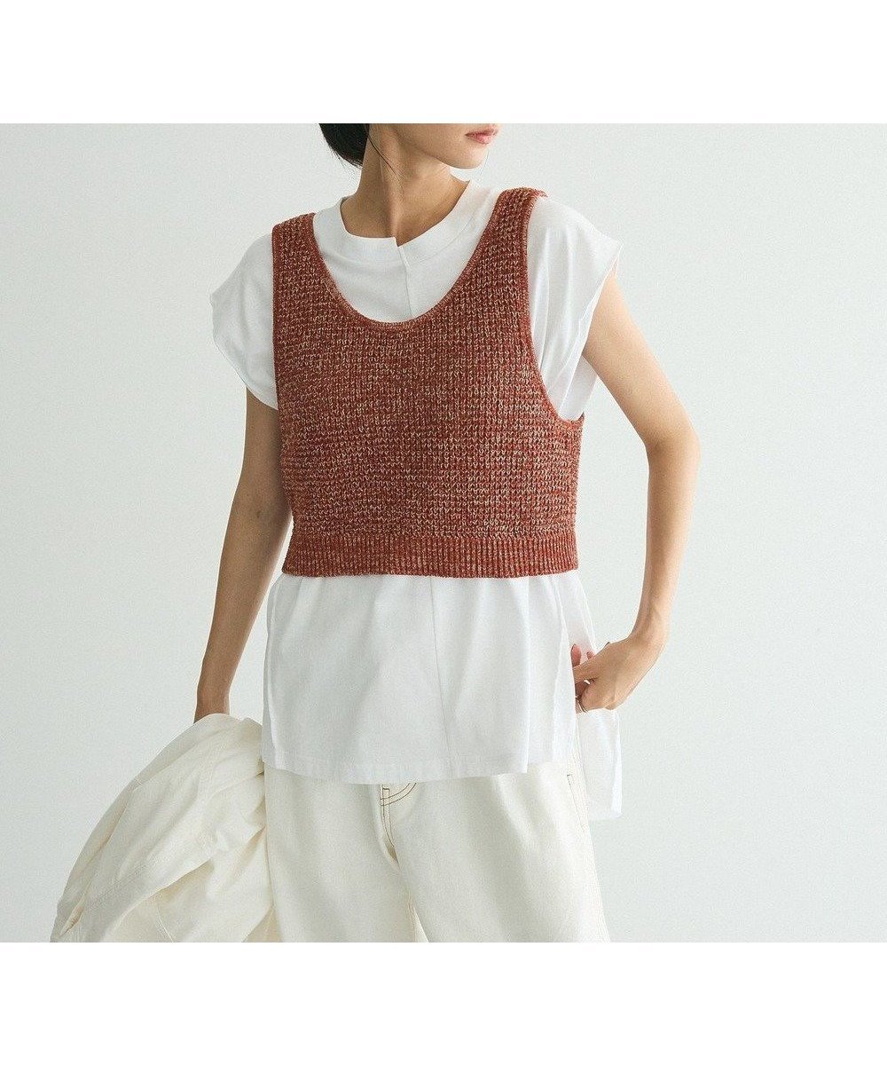 【クラフトスタンダードブティック/CRAFT STANDARD BOUTIQUE】のワッフル編み短丈ニットベスト インテリア・キッズ・メンズ・レディースファッション・服の通販 founy(ファニー) 　ファッション　Fashion　レディースファッション　Ladies' Fashion Online　アウター　Coat Outerwear　トップス・カットソー　Tops/Tshirt　ニット　Knit Tops　ベスト/ジレ　Gilets/Vests　2024年　2024　2024-2025秋冬・A/W　Aw/Autumn/Winter/Fw/Fall/2024-2025　ショート　Short　シンプル　Simple　トレンド　Trend　フォルム　Form　ベスト　Vest　ポケット　Pocket　ワッフル　Waffle　A/W・秋冬　Aw・Autumn/Winter・Fw・Fall-Winter　Bordeaux|ID: prp329100004531211 ipo3291000000032466409