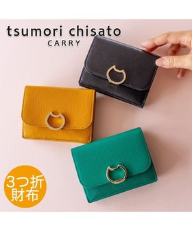【ツモリチサト キャリー/tsumori chisato CARRY】のネコおこし 3つ折り財布 人気、トレンドファッション・服の通販 founy(ファニー) ファッション Fashion レディースファッション WOMEN 財布 Wallets コンパクト Compact ネコ Cat ポケット Pocket 財布 Wallet |ID:prp329100004531239