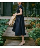 【エニィ スィス/any SiS】の【撥水】シャーリングシャツ ワンピース ネイビー|ID: prp329100004531251 ipo3291000000032032822