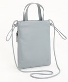 【エースバッグズアンドラゲッジ/ACE BAGS & LUGGAGE】のultma TOKYO アイオ 巾着 ショルダーバッグ 11982 本革 サコッシュ ブルーグレー|ID: prp329100004531259 ipo3291000000033344995