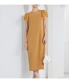 【エニィ スィス/any SiS】のフリルスリーブペンシル ドレス マスタード|ID: prp329100004531267 ipo3291000000034282558