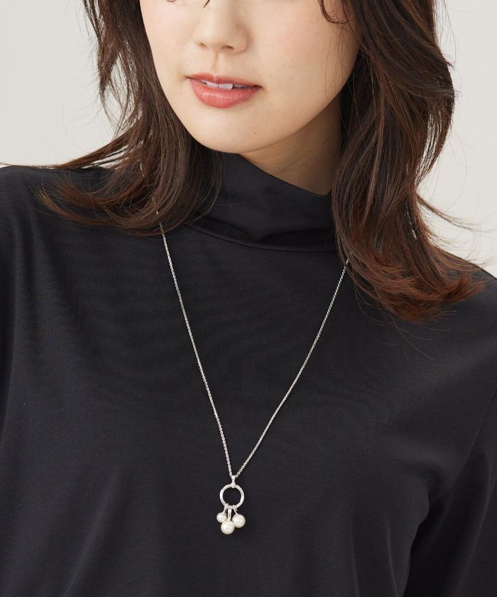 【ジェイ プレス/J.PRESS】のリングパール ワントップ ネックレス インテリア・キッズ・メンズ・レディースファッション・服の通販 founy(ファニー) https://founy.com/ ファッション Fashion レディースファッション WOMEN ジュエリー Jewelry リング Rings ネックレス Necklaces おすすめ Recommend アクセサリー Accessories ガラス Glass ギフト プレゼント Gift Present シルバー Silver ネックレス Necklace パール Pearl フェミニン Feminine エレガント 上品 Elegant 日本製 Made In Japan |ID: prp329100004531273 ipo3291000000032032904