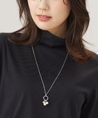 【ジェイ プレス/J.PRESS】のリングパール ワントップ ネックレス シルバー系|ID: prp329100004531273 ipo3291000000033682411