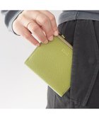 【ペレボルサ/PELLE BORSA】のL字ファスナーミニ財布 Fine Goods フィーネグッズ 5444 レタスグリーン|ID: prp329100004531276 ipo3291000000032617344