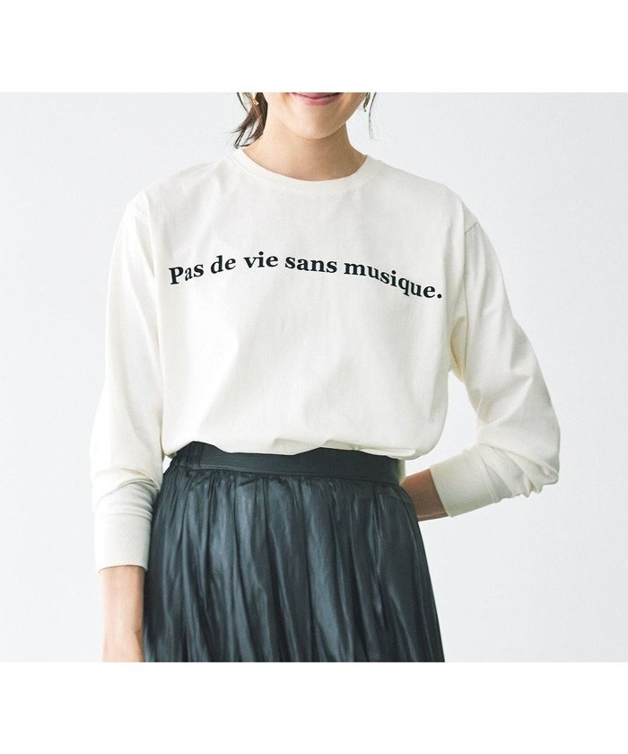 【エニィファム/any FAM】の【洗濯機可】フロッキーロゴロングTシャツ インテリア・キッズ・メンズ・レディースファッション・服の通販 founy(ファニー) https://founy.com/ ファッション Fashion レディースファッション WOMEN トップス・カットソー Tops/Tshirt シャツ/ブラウス Shirts/Blouses ロング / Tシャツ T-Shirts カットソー Cut and Sewn おすすめ Recommend インナー Inner カットソー Cut And Sew シンプル Simple 再入荷 Restock/Back In Stock/Re Arrival A/W・秋冬 Aw・Autumn/Winter・Fw・Fall-Winter 長袖 Long Sleeve |ID: prp329100004531281 ipo3291000000032032933