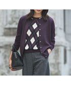 【ジェイ プレス/J.PRESS】の【洗える】アーガイル ツイン ニット パープル系|ID: prp329100004531283 ipo3291000000032075883