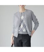【ジェイ プレス/J.PRESS】の【洗える】アーガイル ツイン ニット ライトグレー系|ID: prp329100004531283 ipo3291000000032617094