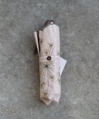 【アンドウール/AND WOOL】の〈一級遮光生地・晴雨兼用〉フェンネル刺繍の日傘 (折りたたみタイプ) ベージュ|ID: prp329100004531310 ipo3291000000032033055