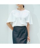 【ジェイ プレス/J.PRESS】の【洗える・接触冷感】プレーティングジャージー ケープ風 カットソー ホワイト系|ID: prp329100004531319 ipo3291000000032730306