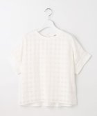 【ジェイ プレス/J.PRESS】の【洗える】チェックコンビジャージー カットソー 人気、トレンドファッション・服の通販 founy(ファニー) ファッション Fashion レディースファッション WOMEN トップス・カットソー Tops/Tshirt シャツ/ブラウス Shirts/Blouses ロング / Tシャツ T-Shirts カットソー Cut and Sewn 春 Spring 洗える Washable カットソー Cut And Sew シアー Sheer ジャージー Jersey チェック Check デニム Denim バランス Balance ボトム Bottom モチーフ Motif 無地 Plain Color リネン Linen S/S・春夏 Ss・Spring/Summer NEW・新作・新着・新入荷 New Arrivals 夏 Summer thumbnail ホワイト系|ID: prp329100004531325 ipo3291000000032033110