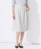 【ジェイ プレス/J.PRESS】の【セットアップ対応・洗える・UVケア・速乾】 OXIJEWELストレッチ スカート シルバー系|ID: prp329100004531379 ipo3291000000032033336