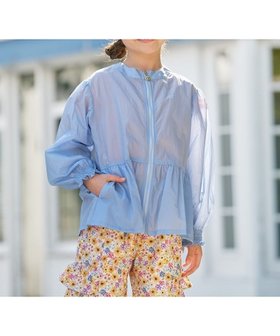 【組曲 / KIDS/KUMIKYOKU】の【110-140㎝】シアー ブルゾン 人気、トレンドファッション・服の通販 founy(ファニー) ファッション Fashion キッズファッション KIDS アウター Coat Outerwear /Kids シアー Sheer ジャケット Jacket タフタ Taffeta チャーム Charm トレンド Trend ブルゾン Blouson ペプラム Peplum ラウンド Round 夏 Summer 春 Spring S/S・春夏 Ss・Spring/Summer |ID:prp329100004532309