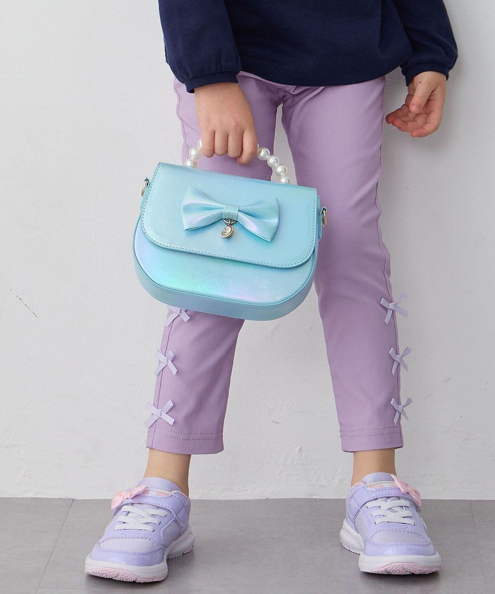 【エニファム/any FAM / KIDS】のリボンエナメル2WAY バッグ 人気、トレンドファッション・服の通販 founy(ファニー) 　ファッション　Fashion　キッズファッション　KIDS　エナメル　Enamel　ショルダー　Shoulder　スマホ　Smartphone　人気　Popularity　ハンドバッグ　Handbag　リボン　Ribbon　再入荷　Restock/Back In Stock/Re Arrival　ギフト プレゼント　Gift Present　 other-1|ID: prp329100004532313 ipo3291000000032037326