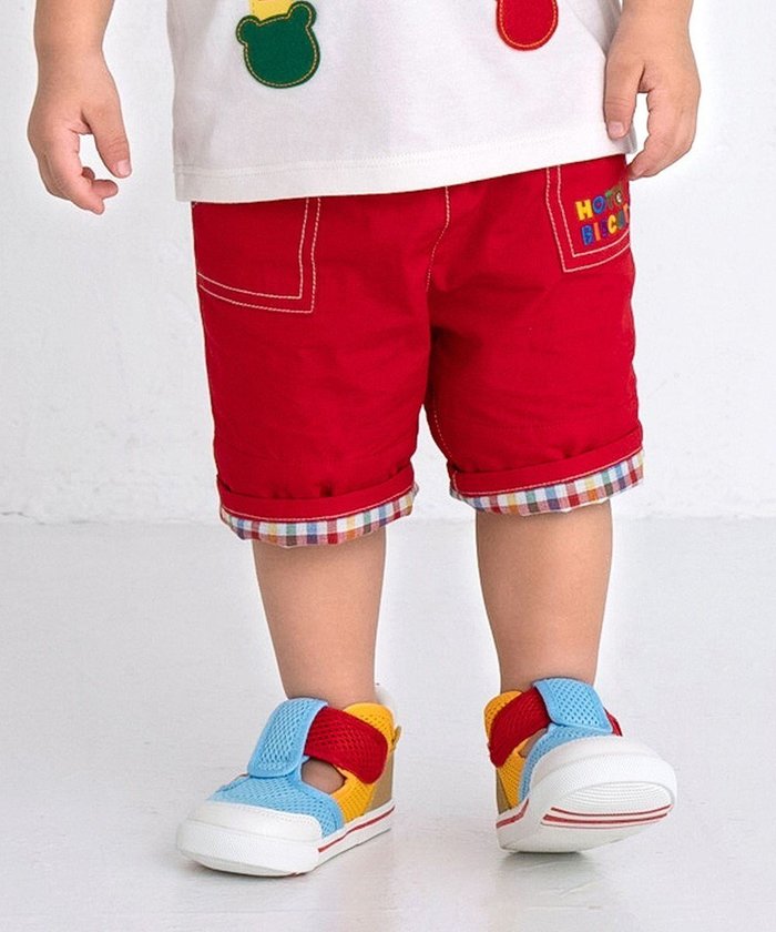【ミキハウスホットビスケッツ/MIKI HOUSE HOT BISCUITS / KIDS】の【80-120cm】 ダンガリー ハーフパンツ インテリア・キッズ・メンズ・レディースファッション・服の通販 founy(ファニー) https://founy.com/ ファッション Fashion キッズファッション KIDS ボトムス Bottoms/Kids おすすめ Recommend セットアップ Set Up ダンガリー Dungarees チェック Check ハーフ Half ポケット Pocket 夏 Summer 春 Spring S/S・春夏 Ss・Spring/Summer |ID: prp329100004532315 ipo3291000000032037335