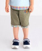 【ミキハウスホットビスケッツ/MIKI HOUSE HOT BISCUITS / KIDS】の【80-120cm】 ダンガリー ハーフパンツ カーキ|ID: prp329100004532315 ipo3291000000032037338