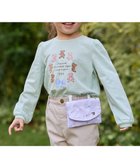 【エニファム/any FAM / KIDS】の総柄刺繍 移動ポケット ラベンダー(ハート)|ID: prp329100004532321 ipo3291000000032037364