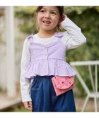 【エニファム/any FAM / KIDS】の総柄刺繍 移動ポケット ピンク(イチゴ×サクランボ)|ID: prp329100004532321 ipo3291000000032037365