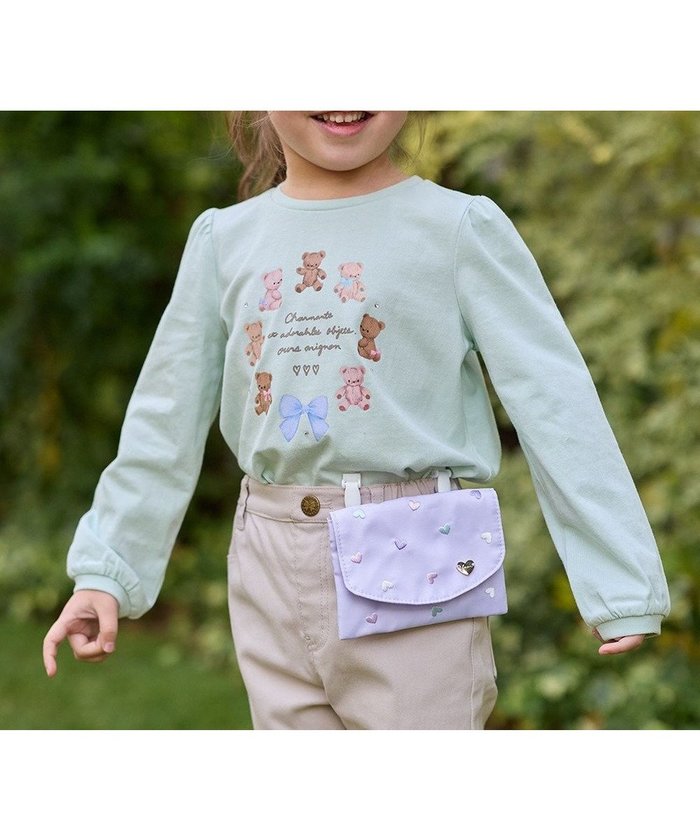 【エニィ/ANY / KIDS】の総柄刺繍 移動ポケット インテリア・キッズ・メンズ・レディースファッション・服の通販 founy(ファニー) https://founy.com/ ファッション Fashion キッズファッション Fashion for Kids おすすめ Recommended / Our Picks カラフル Colorful Design ガーリー Girly, Feminine Style ハンカチ Handkerchief, Hanky プレート Plate, Dish ポケット Pocket, Pocket Detail ポーチ Pouch, Small Case リップ Lip, Lip Motif リュック Backpack, Rucksack ワンポイント One Point, Statement Accent 夏 Summer 春 Spring S/S・春夏 SS, Spring/Summer, Warm Season |ID: prp329100004532321 ipo3291000000034337400