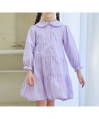 【エニファム/any FAM / KIDS】のストライプ シャツ ワンピース マルチストライプ|ID: prp329100004532323 ipo3291000000032037372