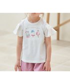 【エニファム/any FAM / KIDS】の接触冷感 いろいろモチーフ Tシャツ ホワイト×アイス|ID: prp329100004532329 ipo3291000000032037391