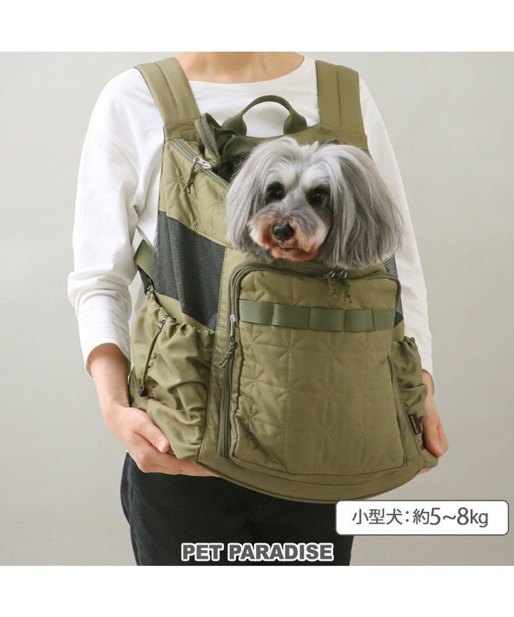 【ペットパラダイス/PET PARADISE / GOODS】のペットパラダイス ハグ リュック 《キルト ギャザー》L 小型犬 約5~8kg インテリア・キッズ・メンズ・レディースファッション・服の通販 founy(ファニー) 　スーツケース キャリーケース　Suitcase　キルティング　Quilting　キルト　Quilt　ギャザー　Gather　クール　Cool　ラップ　Wrap　リュック　Ruck Sack　犬　Dog　ホーム・キャンプ・アウトドア・お取り寄せ　Home,Garden,Outdoor,Camping Gear　ペットグッズ　Pet Supplies　キルト ギャザー|ID: prp329100004532332 ipo3291000000032086618