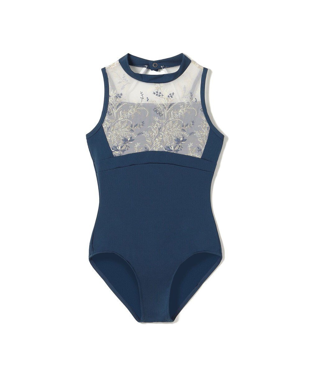 【チャコット/Chacott / KIDS】のハイネックレオタード インテリア・キッズ・メンズ・レディースファッション・服の通販 founy(ファニー) 　ファッション　Fashion　キッズファッション　KIDS　クール　Cool　ハイネック　High Neck　パール　Pearl　人気　Popularity　女優　Actress　ネイビー|ID: prp329100004532336 ipo3291000000032037417