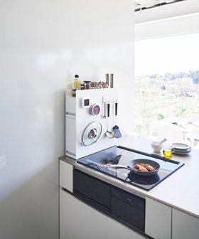 【タワー/tower】の隠せる調味料ラック タワー 2段 ホワイト 人気、トレンドファッション・服の通販 founy(ファニー) ファッション Fashion レディースファッション WOMEN マグネット Magnet |ID:prp329100004532337