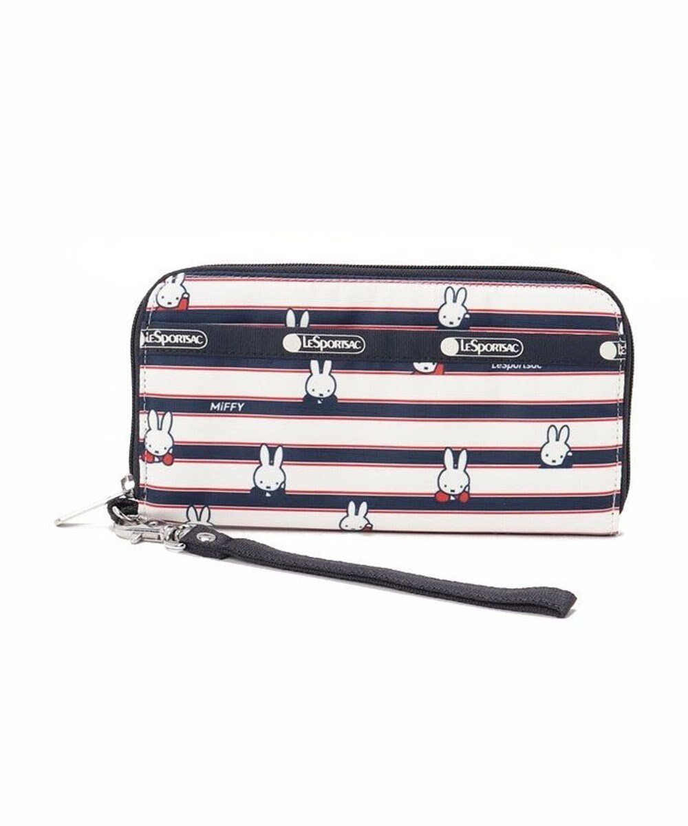 【レスポートサック/LeSportsac】のTECH WALLET WRISTLET/ミッフィーオールオーバーストライプ 人気、トレンドファッション・服の通販 founy(ファニー) 　ファッション　Fashion　レディースファッション　WOMEN　財布　Wallets　ウォレット　Wallet　キャラクター　Character　財布　Wallet　ボーダー　Border　ポケット　Pocket　ラウンド　Round　旅行　Travel　 other-1|ID: prp329100004532339 ipo3291000000032037425