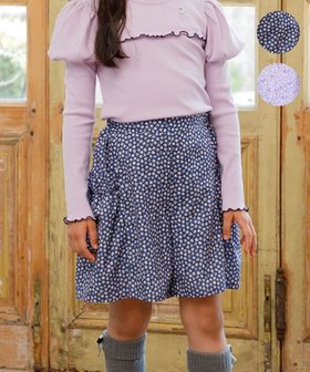 【組曲 / KIDS/KUMIKYOKU】の【110-140㎝】Tiny Rose キュロット 人気、トレンドファッション・服の通販 founy(ファニー) ファッション Fashion キッズファッション KIDS ボトムス Bottoms/Kids キュロット Culottes フロント Front プリント Print ラベンダー Lavender 楽ちん Easy 秋 Autumn/Fall A/W・秋冬 Aw・Autumn/Winter・Fw・Fall-Winter |ID:prp329100004532340