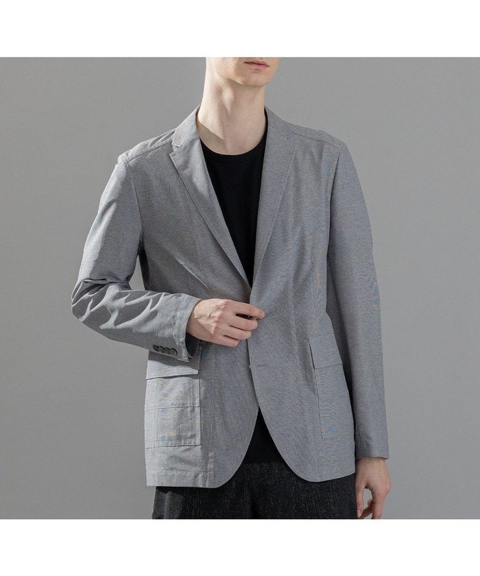 【ジョゼフ オム/JOSEPH HOMME / MEN】の新素材【超軽量/ストレッチ/洗える】カールマイヤーストレッチ ジャケット インテリア・キッズ・メンズ・レディースファッション・服の通販 founy(ファニー) https://founy.com/ ファッション Fashion メンズファッション Fashion for Men アウター Men's Coats Outerwear テーラードジャケット Tailored Jackets & Blazers 春 Spring 洗える Machine Washable カーディガン Cardigan, Knitwear 軽量 Lightweight, Ultra Light ジャケット Jacket, Outerwear ストレッチ Stretch, Stretchy Fabric センター Center, Center Line フラップ Flap, Flap Pocket ポケット Pocket, Pocket Detail S/S・春夏 SS, Spring/Summer, Warm Season 夏 Summer |ID: prp329100004532342 ipo3291000000033124529