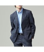 【ジェイ プレス/J.PRESS / MEN】の感動! 上品な見た目に着心地抜群なセットアップ【MECHANICAL】【超軽量 / 清涼感 / 洗える】 ハイパワーストレッチ リネンルックジャケット グレー系|ID: prp329100004532344 ipo3291000000032633772