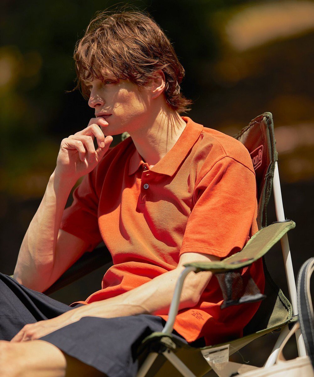 【ジェイ プレス/J.PRESS / MEN】の【WEB限定】カノコポロシャツ インテリア・キッズ・メンズ・レディースファッション・服の通販 founy(ファニー)  ファッション Fashion メンズファッション Fashion for Men トップス・カットソー Cut & Sew Tops メンズシャツ Shirts ポロシャツ / きれいめカジュアルスタイル Polo Shirts ビジネス 仕事 通勤 Business / Work / Commuting ベーシック Basic, Essential ポロシャツ Polo Shirt, Collared Tee 夏 Summer 春 Spring S/S・春夏 SS, Spring/Summer, Warm Season オレンジ系|ID: prp329100004532347 ipo3291000000034410491